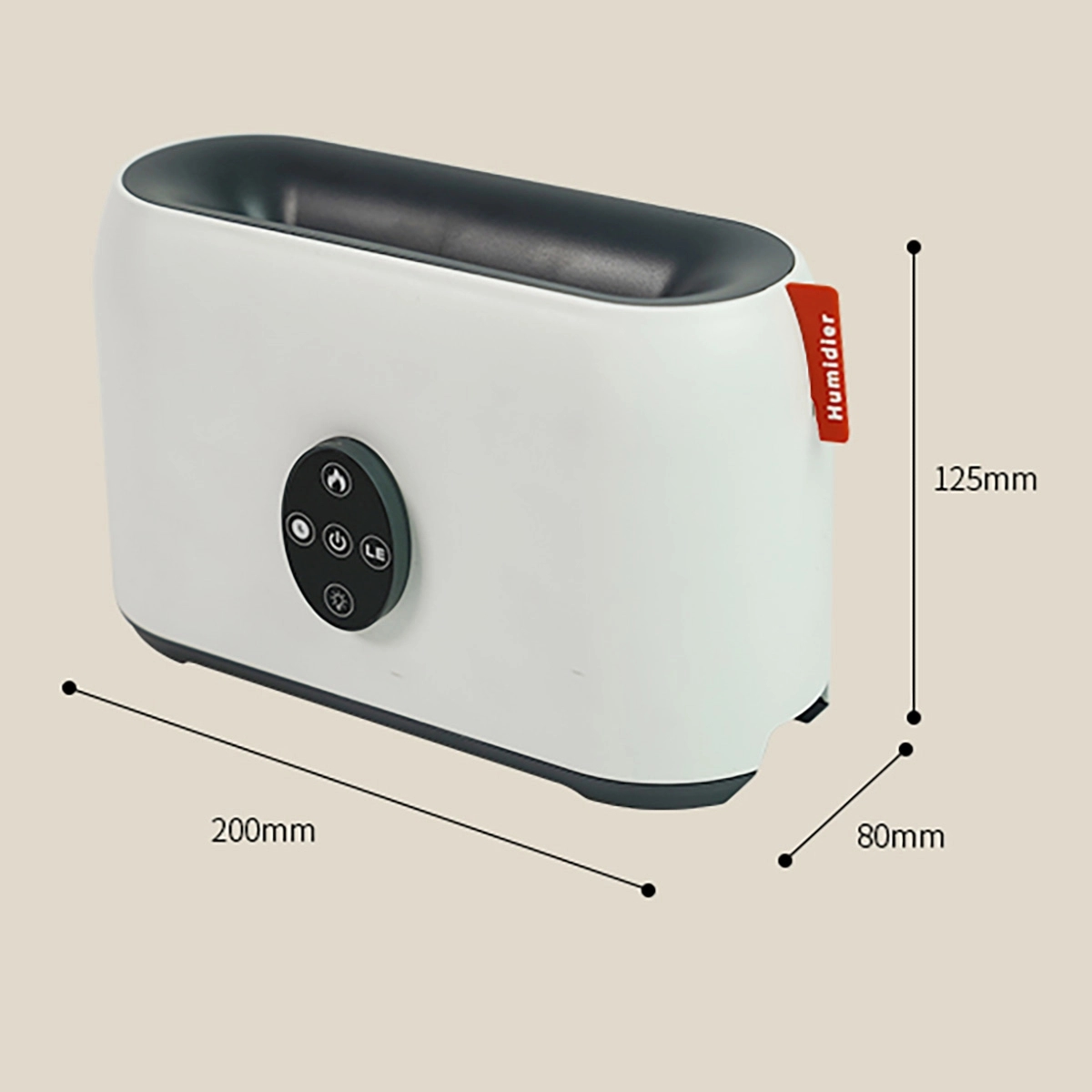 Flame Humidifier Essential Oil Diffuser 6