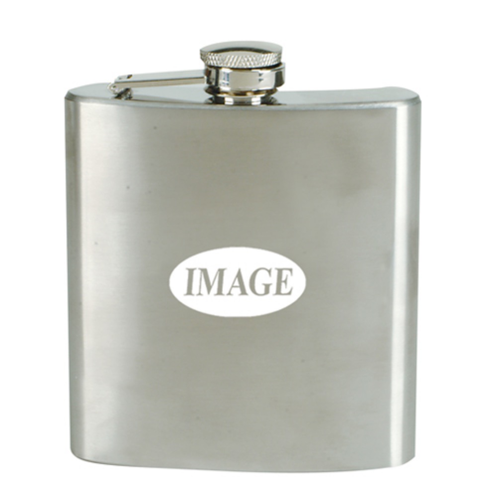 6 Oz. Stainless Steel Liquor Hip Flask 2