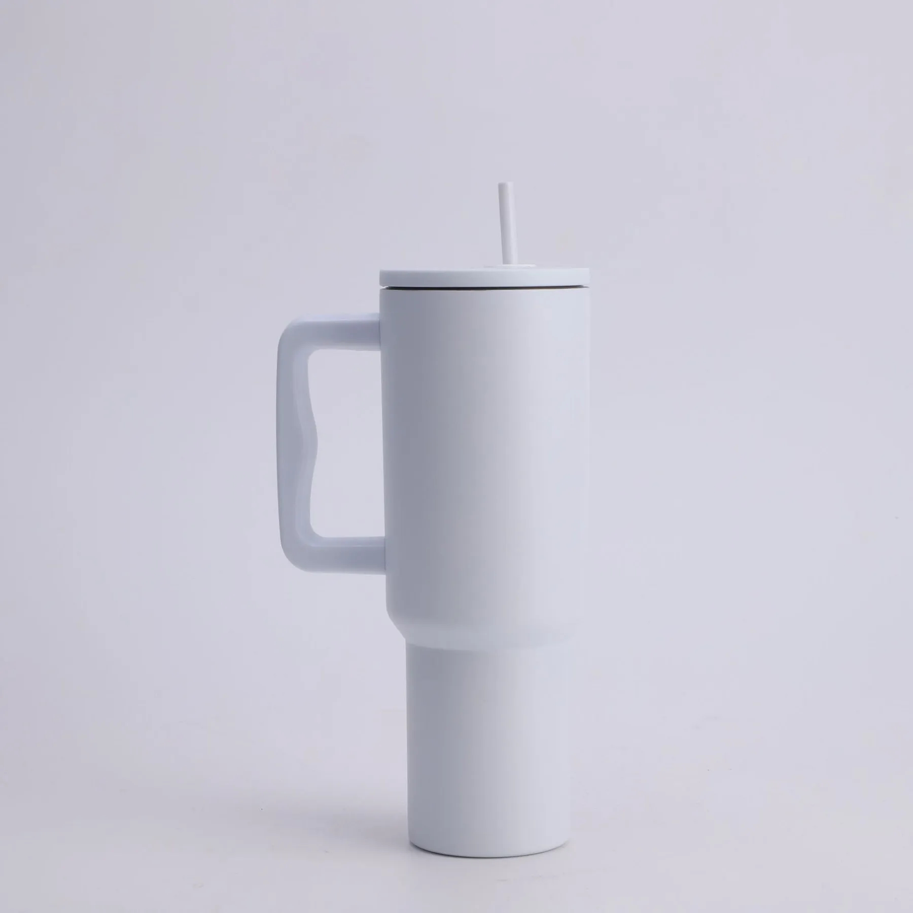 40 oz Tumbler with Handle and Straw Lid 7