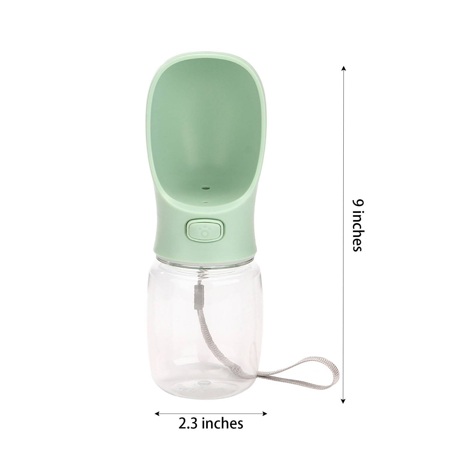 10oz Portable Pet Water Bottle for Outdoor 1