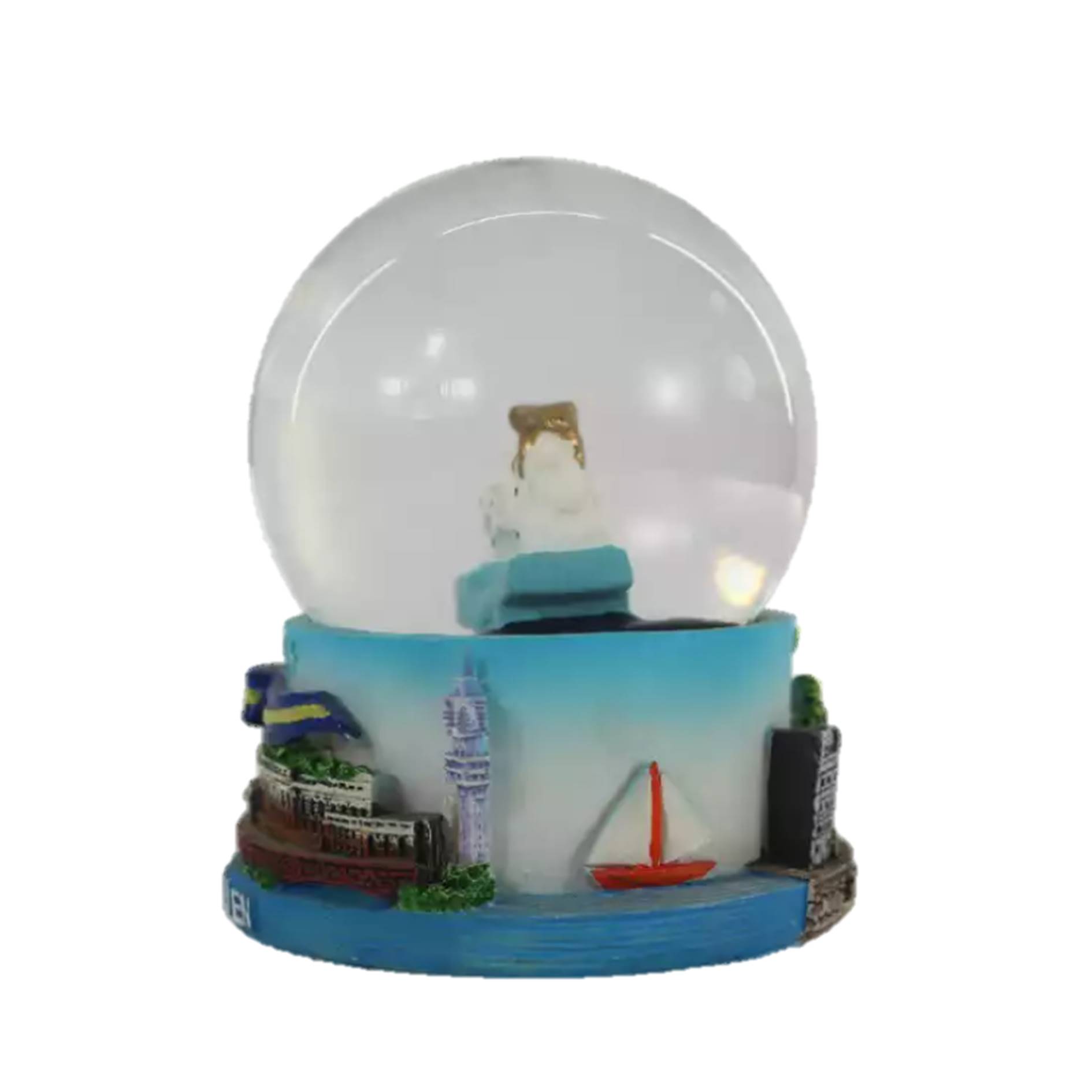 Sweden Souvenir Crystal Snow Globe 2