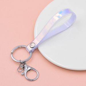 Chic Shine PVC Organizer Keychain Key Ring With Band 11