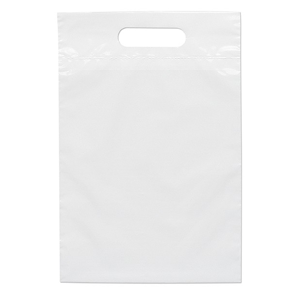 Die Cut Handle Bag - 9 1/2W x 14H - Dynamic Color 1
