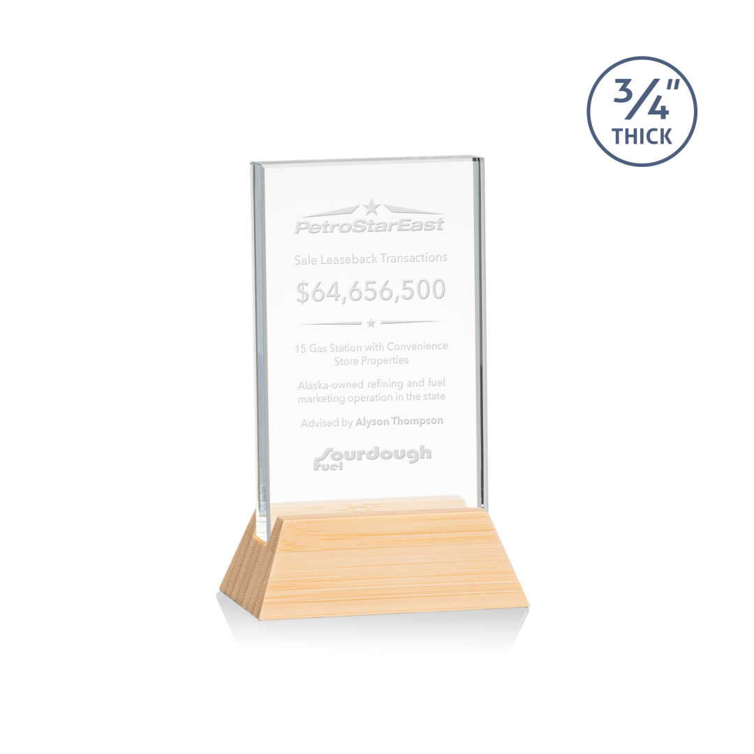 Walkerton Award - Starfire/Bamboo (Vert) 4