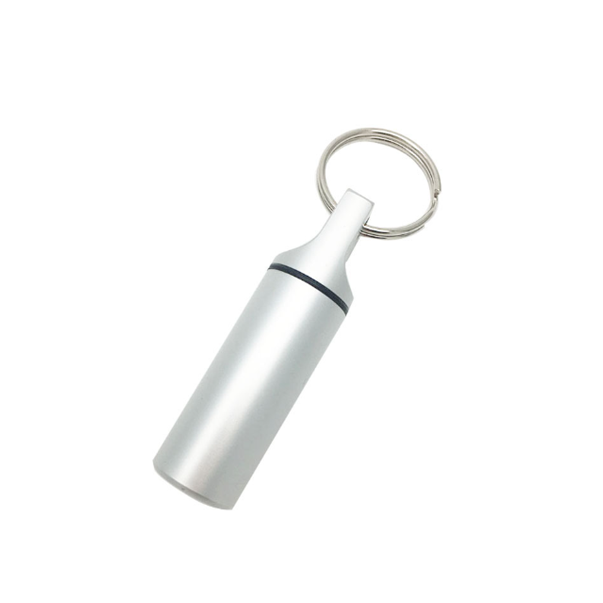 Aluminum Alloy Medicine Tube Keychain 7