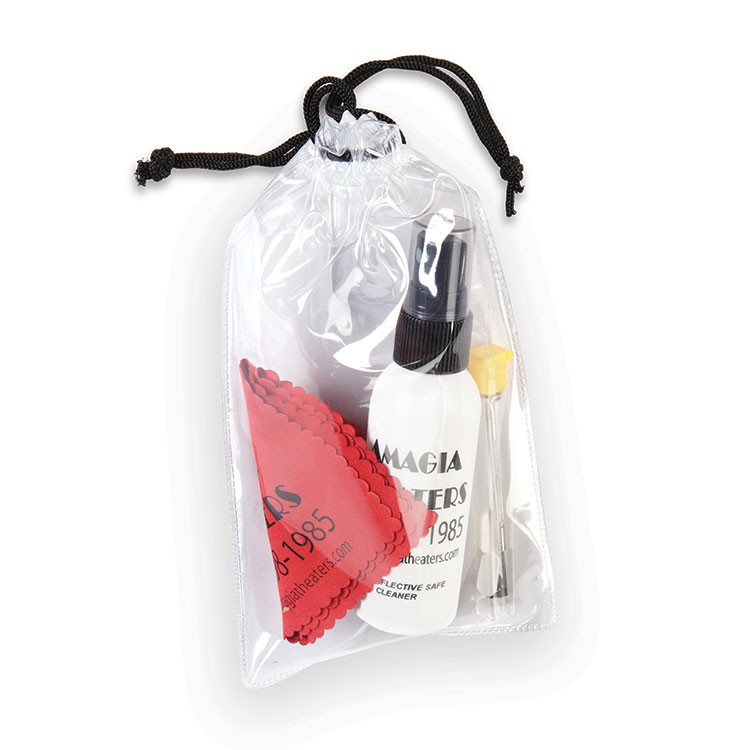 Ultra Opper Fiber® Clear Cleaner Kit In Drawstring Bag (2 Fl. Oz. Bottle w/ Repair Kit)