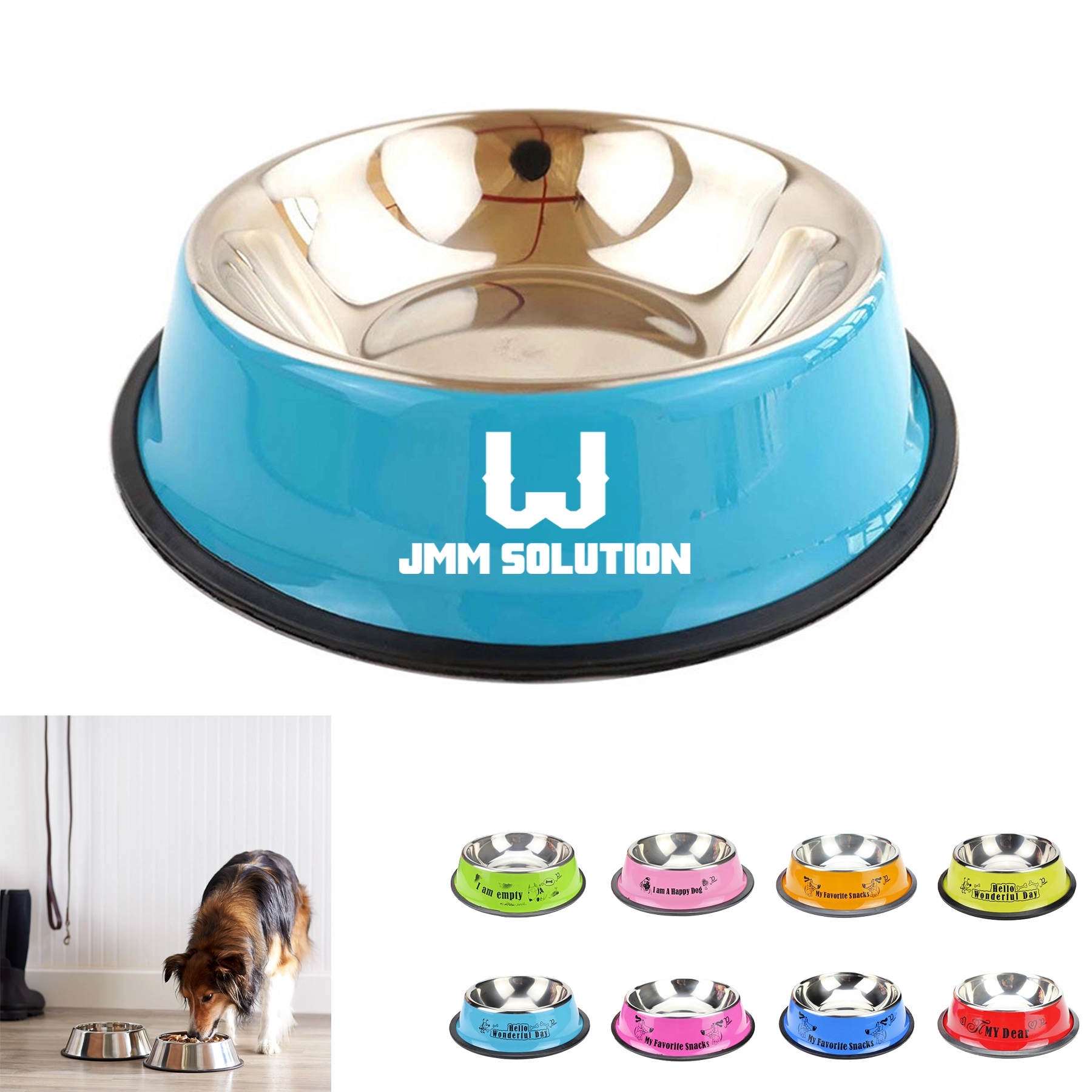 Stainless Steel Dog Bowls 1
