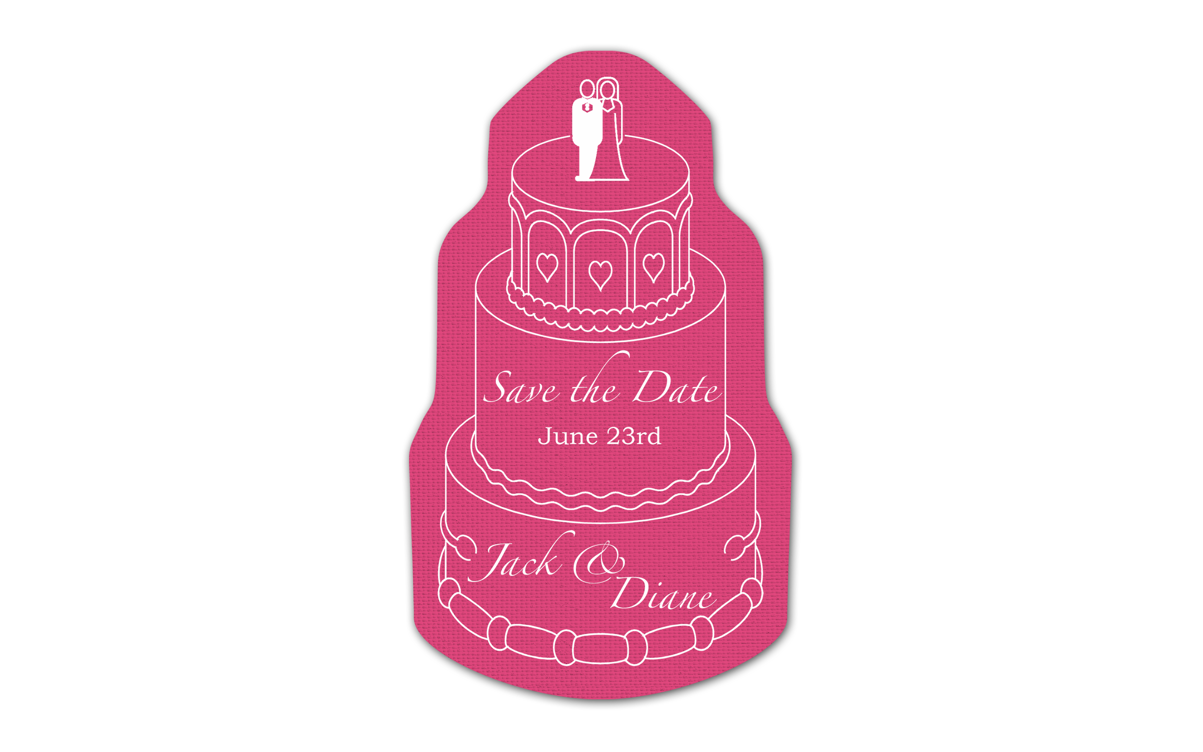 Wedding Cake Vinyl Jar Opener 10