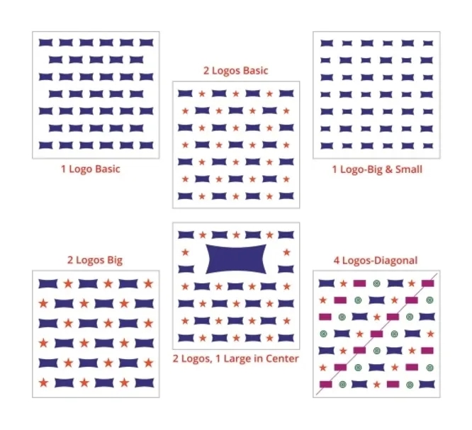 5ft x 6ft Step and Repeat Adjustable Banner Stands Package 1