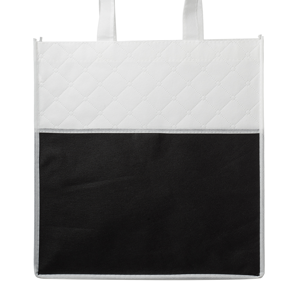 Reusable Quilted Pocket Grocery Tote Bags 10