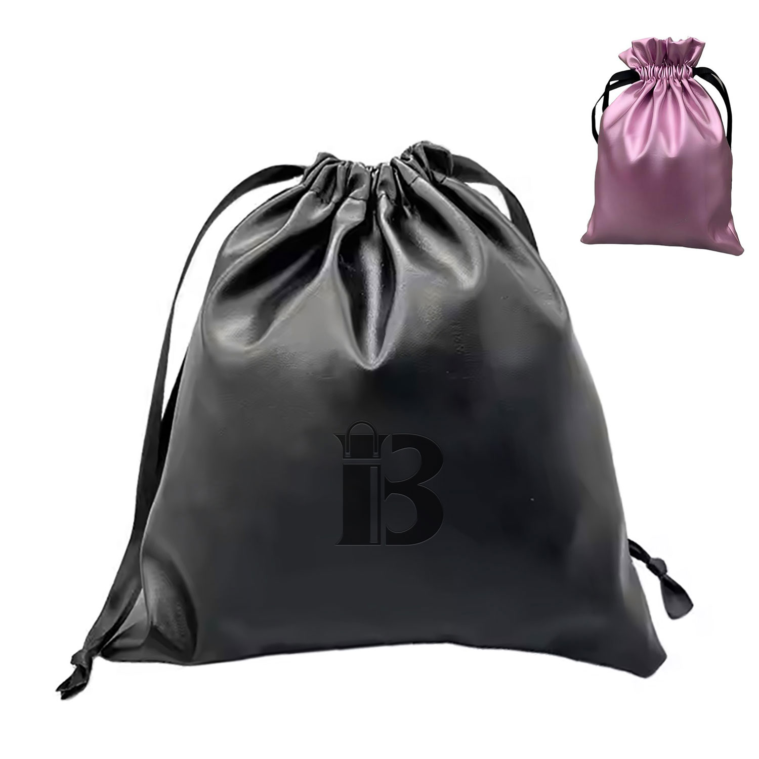 PU Gift Jewelry Drawstring Bag 3