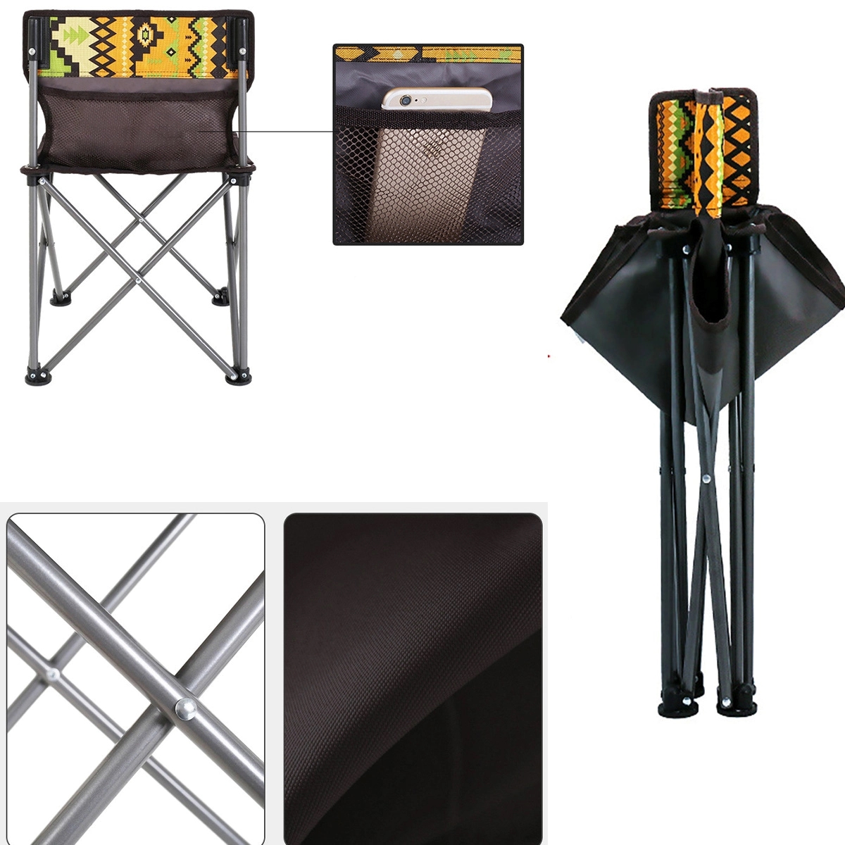 600D Oxford Folding Camping Chair 4