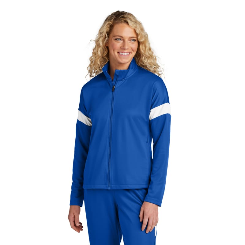 Sport-Tek Women's Travel Full-Zip Jacket 23