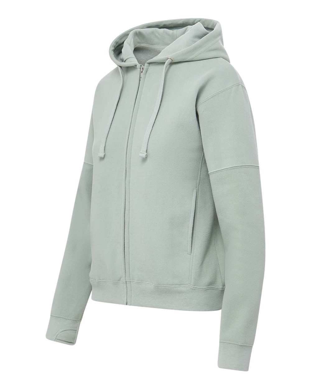 Women's Vintage Fleece Hooded Full-Zip Sweatshirt - W25165 32
