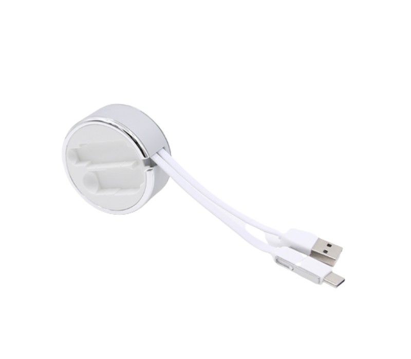2-in-1 Retractable Type C Charging Cable 16