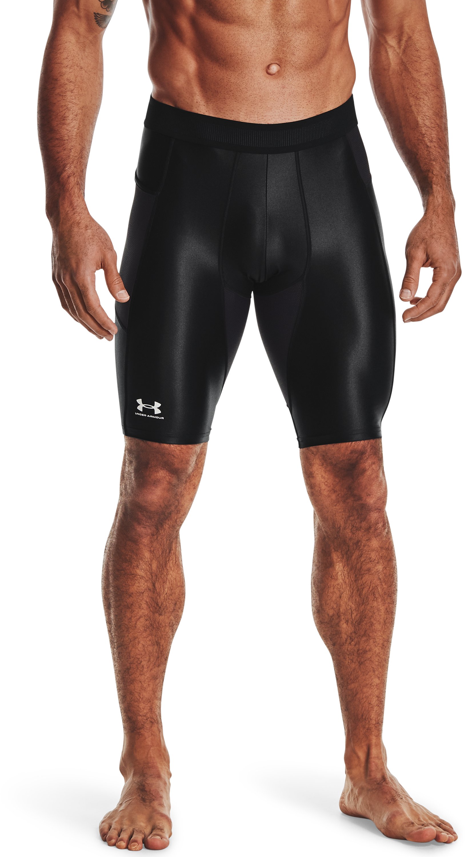 UA Iso-Chill Men's 9 Compression Shorts 4