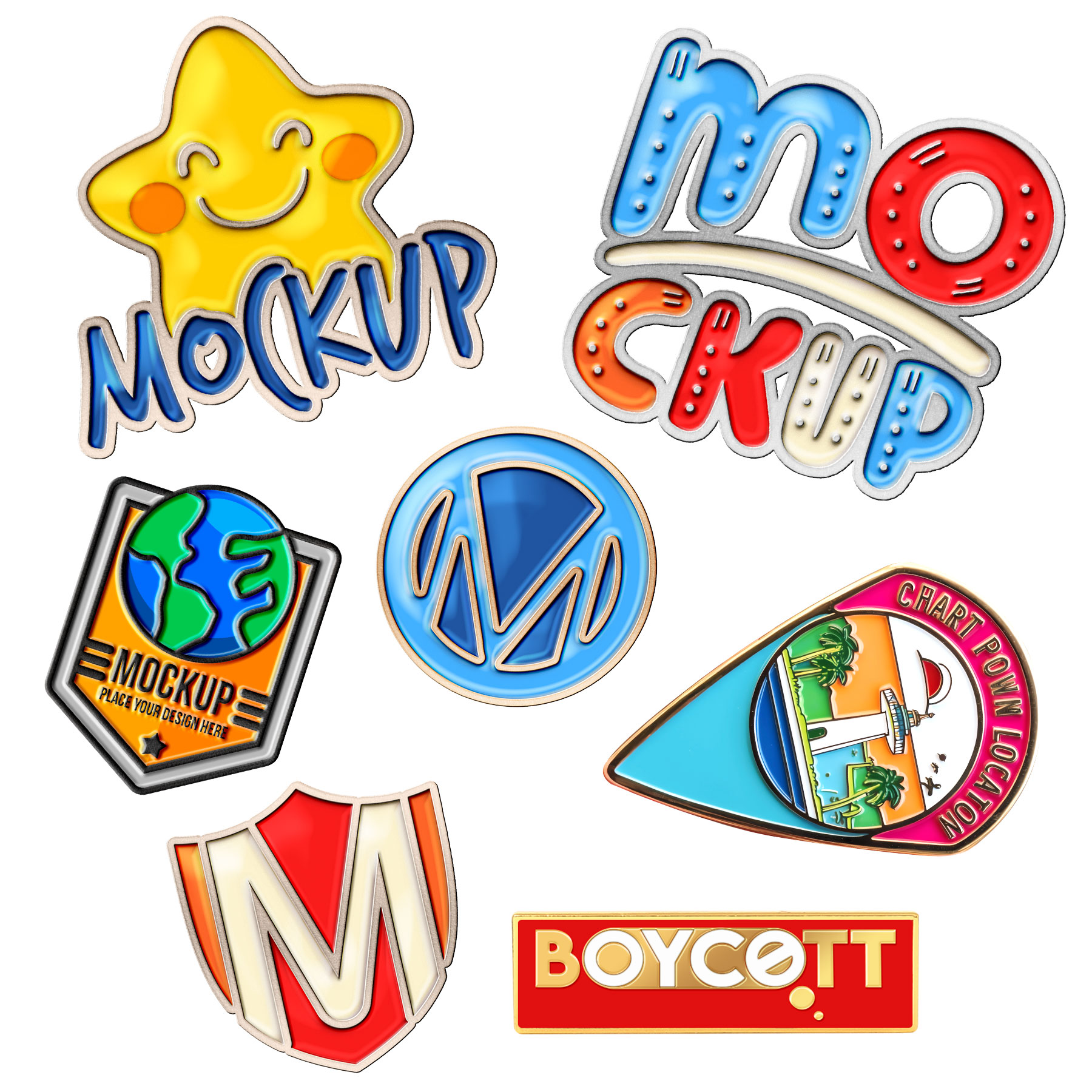 1" Custom Soft Enamel Lapel Pin 6