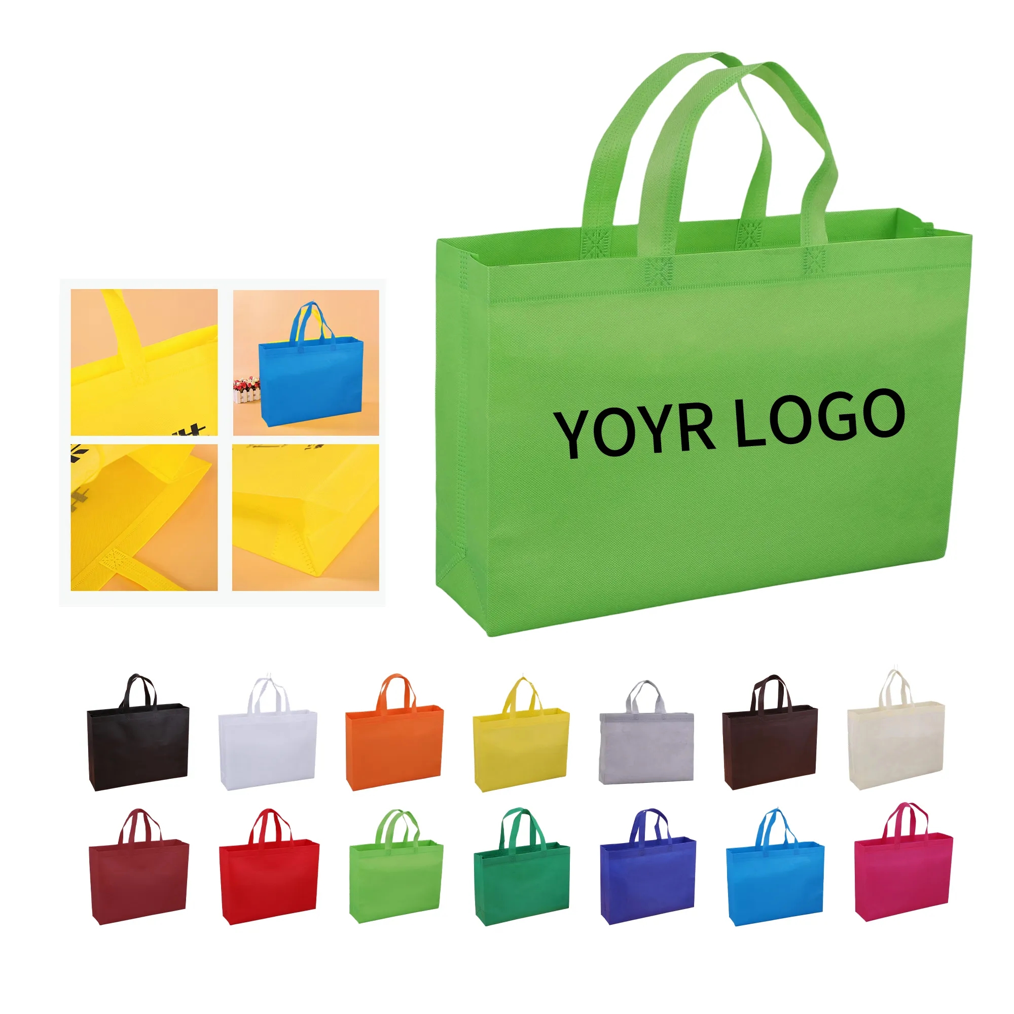 Non Woven Economy Tote Bag 15x12.5 11