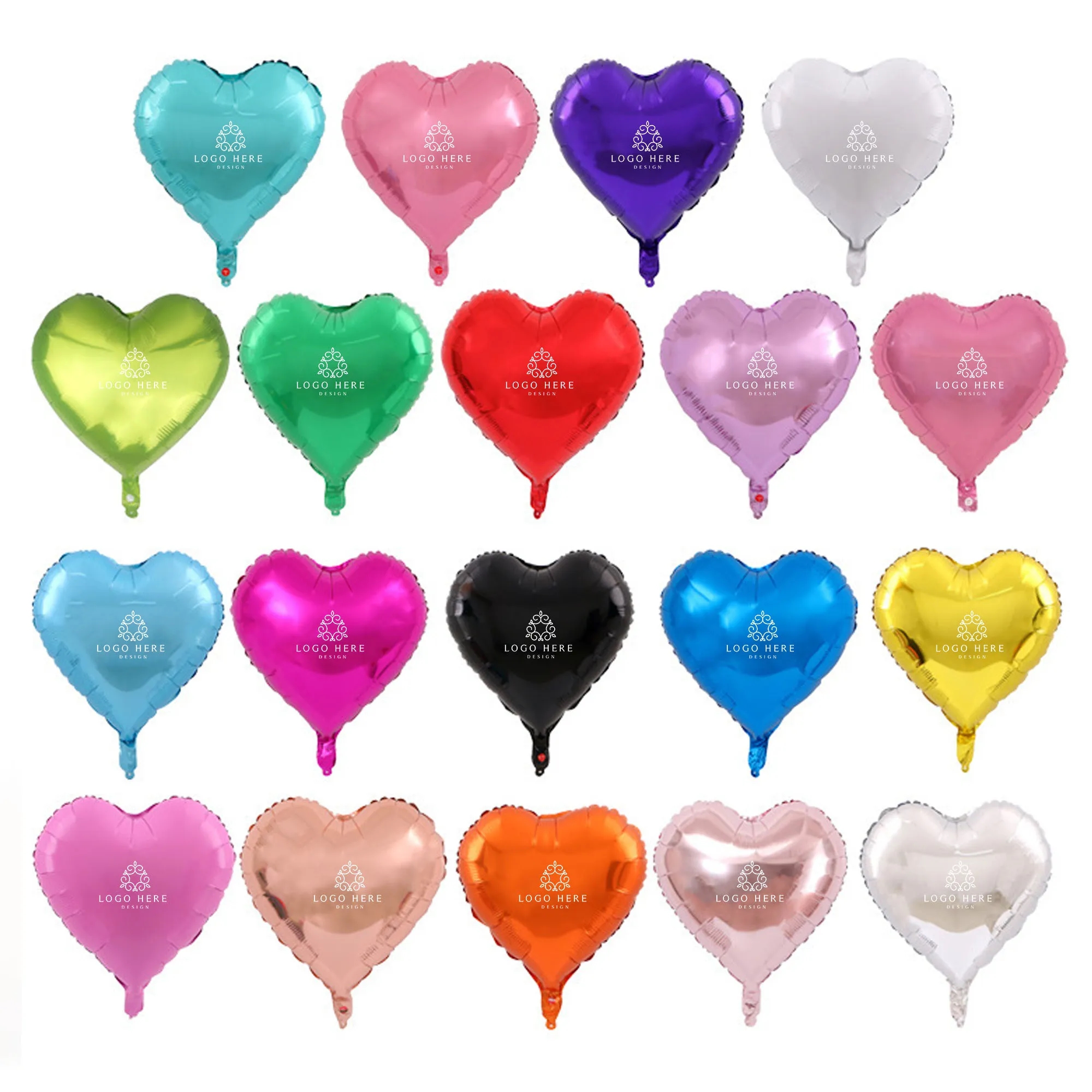 Metallic Balloons 18 Inch 6