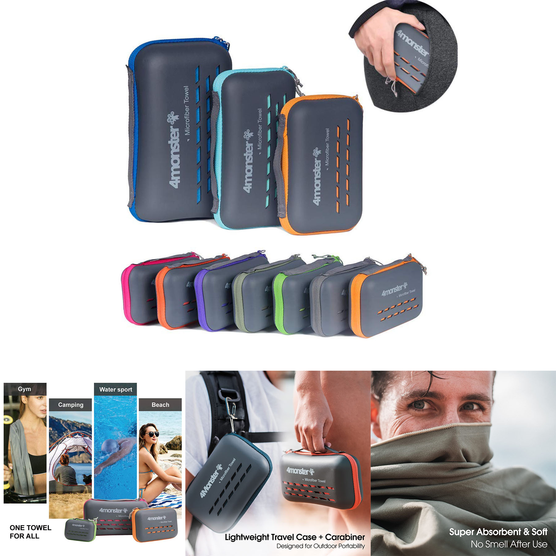 Quick Dry Ultra Soft Compact Gym Towel 2