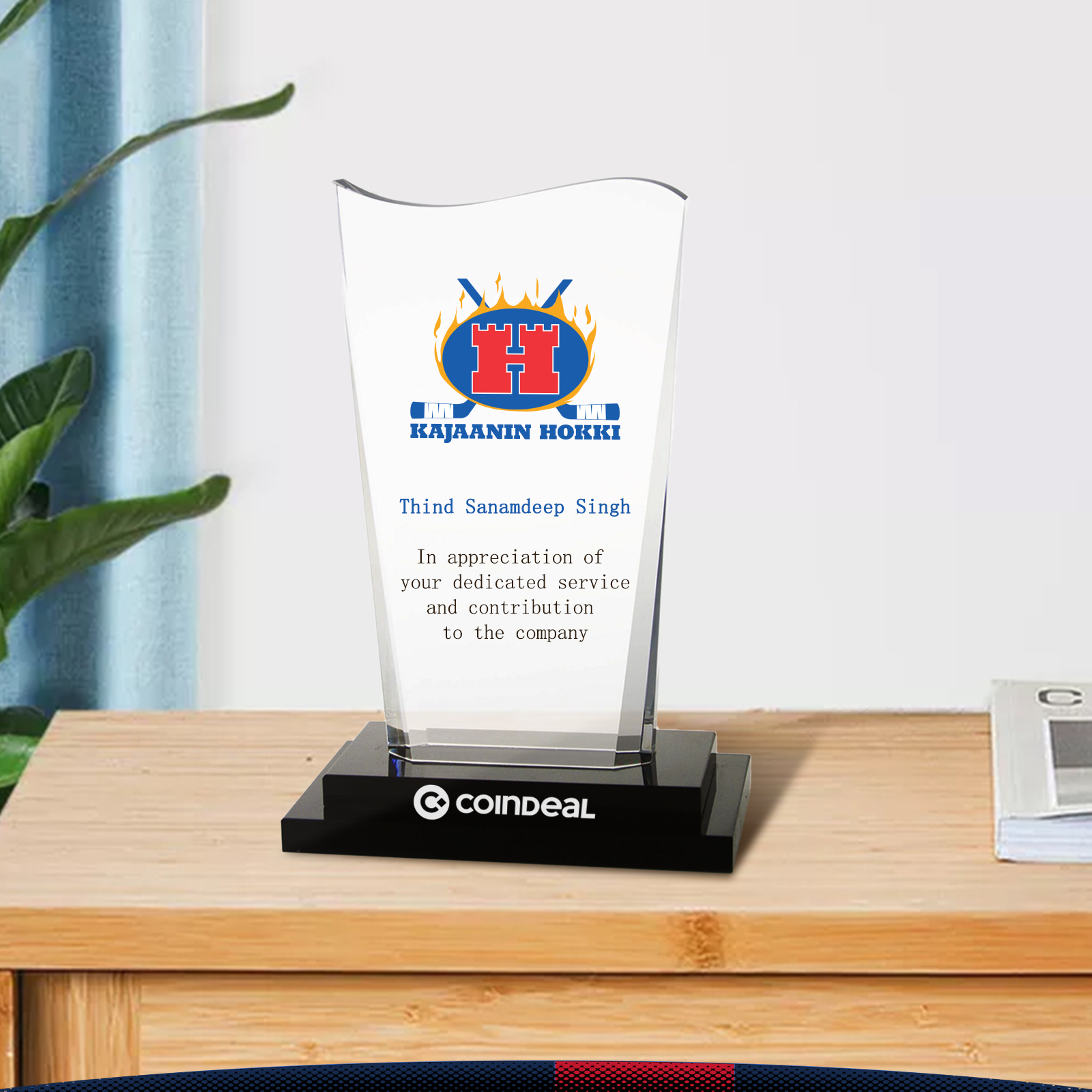 Zokin Wedge Award 4