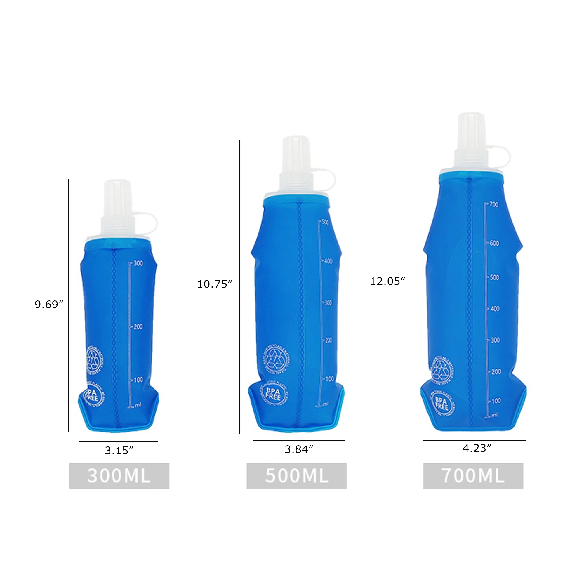 TPU Soft Foldable Hydration Flask 2