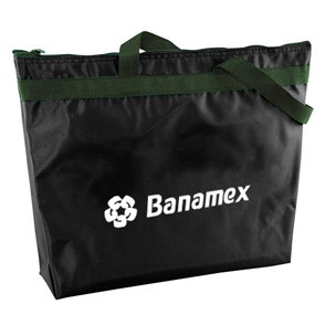 Nylon Zippered Tote w/Gusset 10