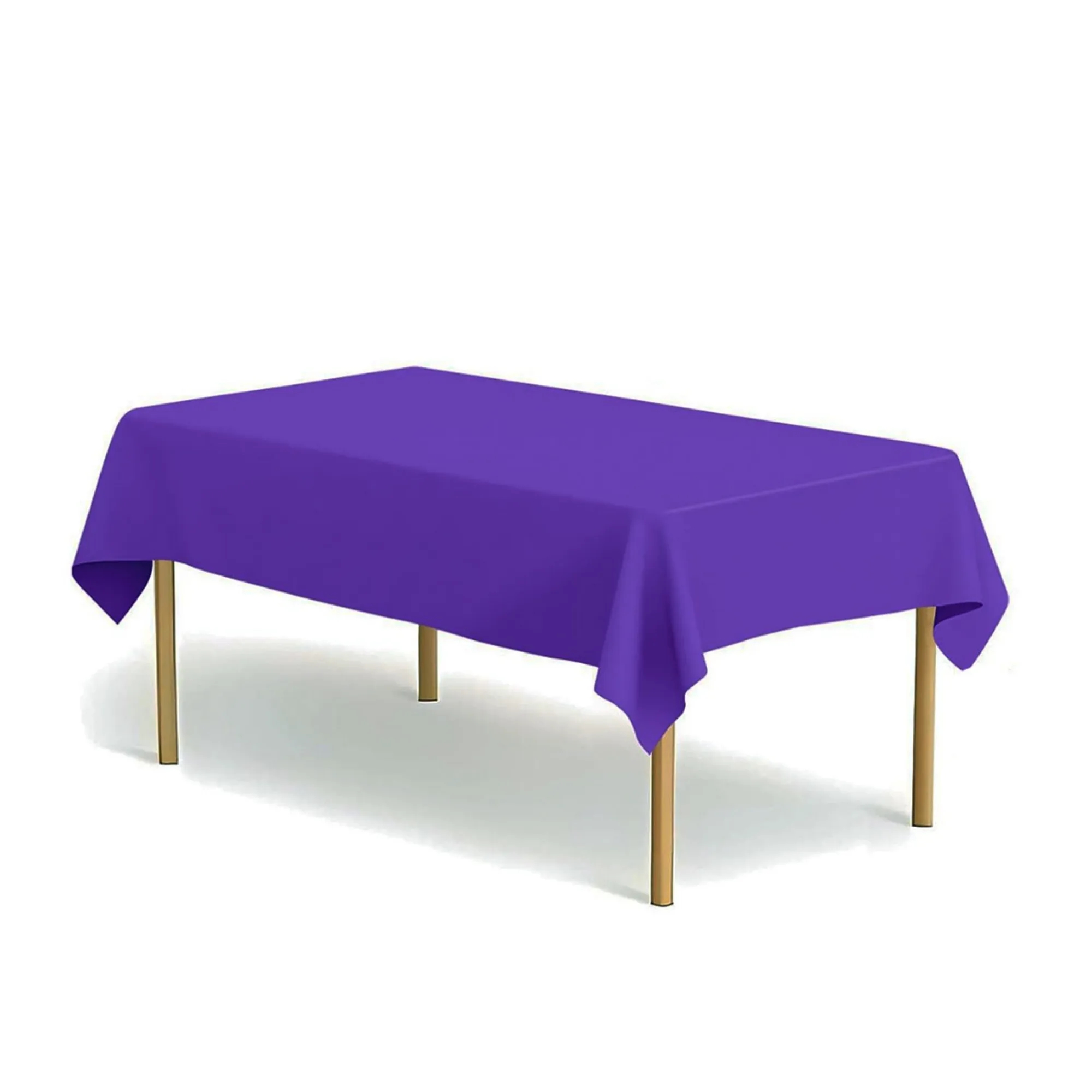 Disposable Solid-Color PEVA Thickened Enlarged Tablecloth 5