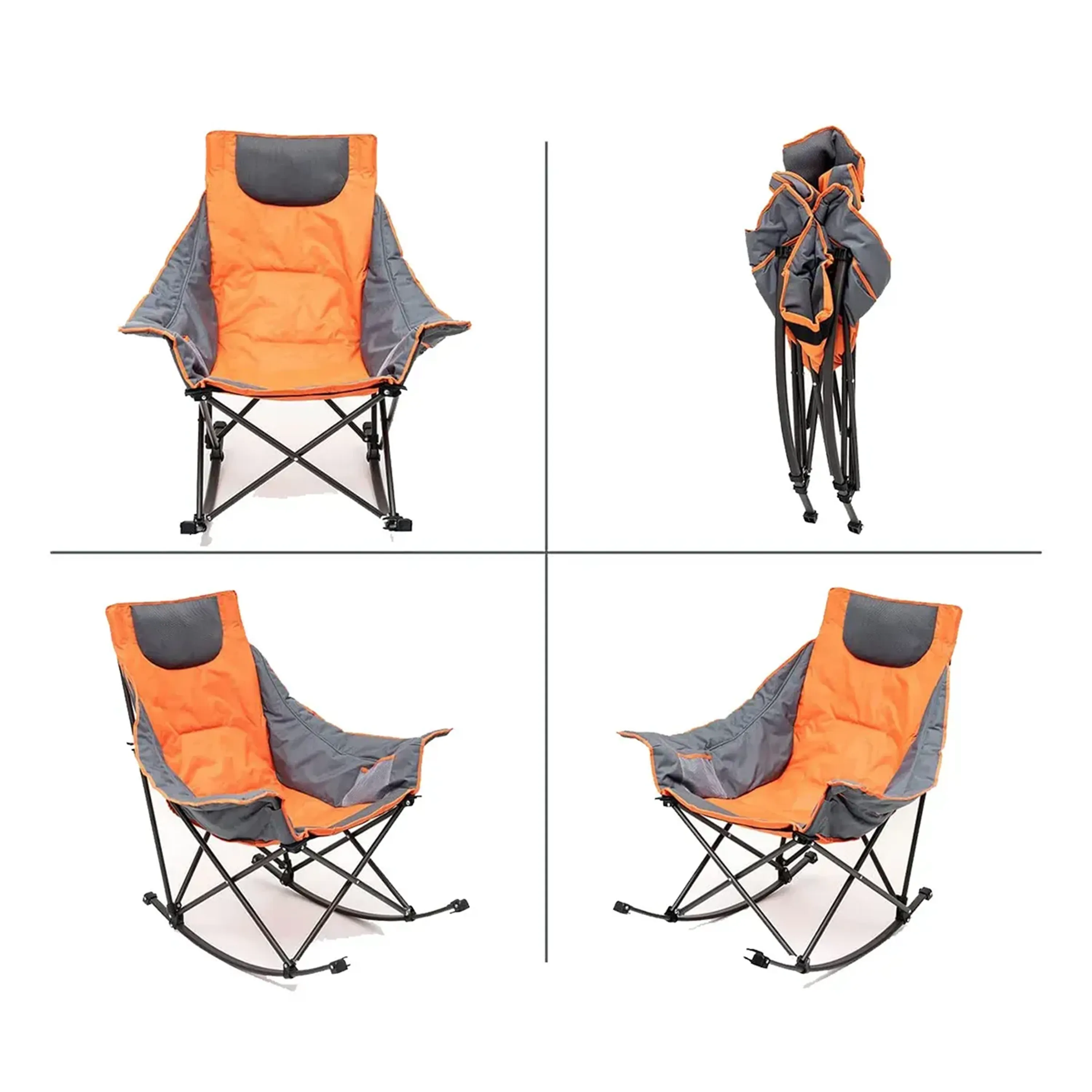 Oversized Folding Rocking Camping Chairs 3