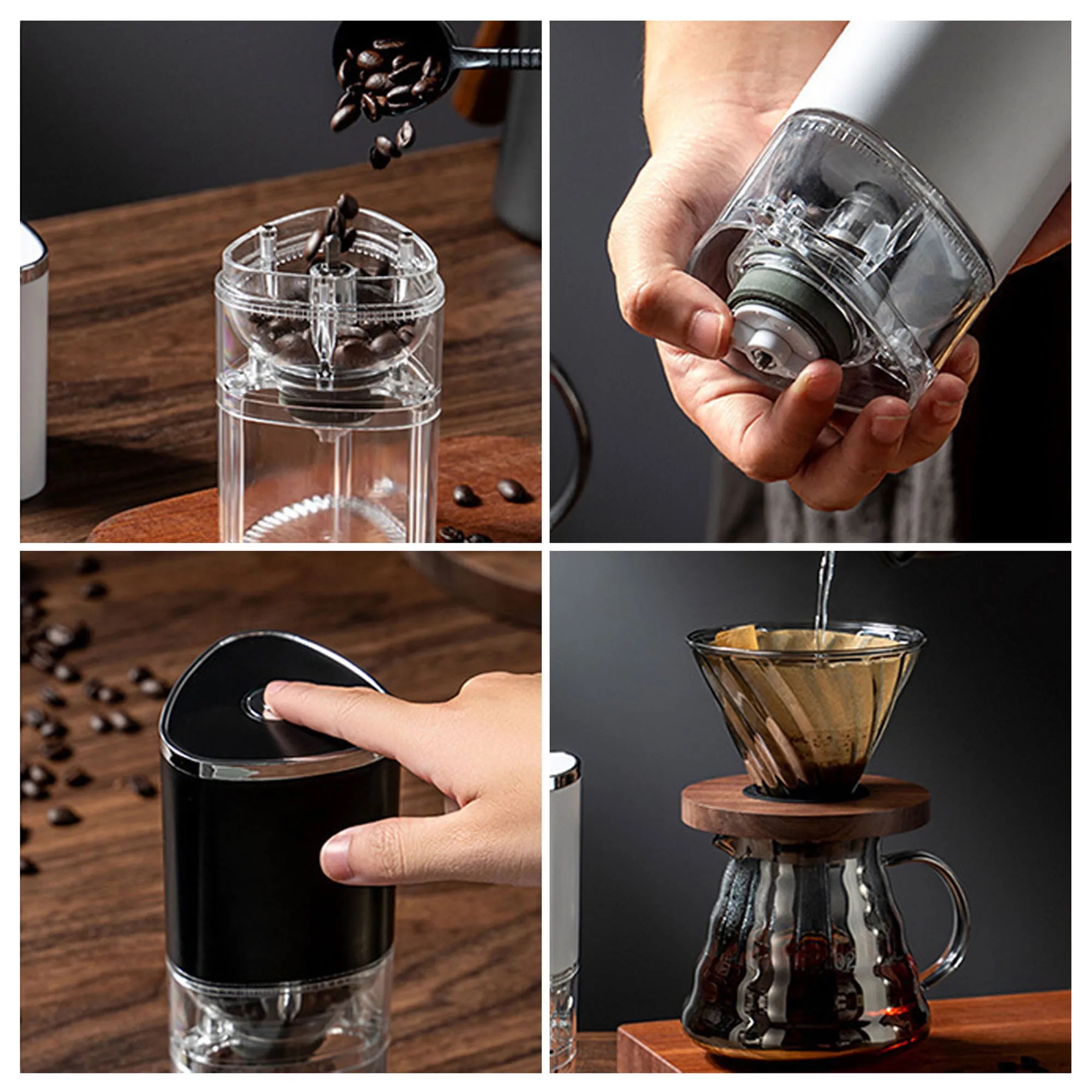 Electric Portable Coffee Bean Grinder 5