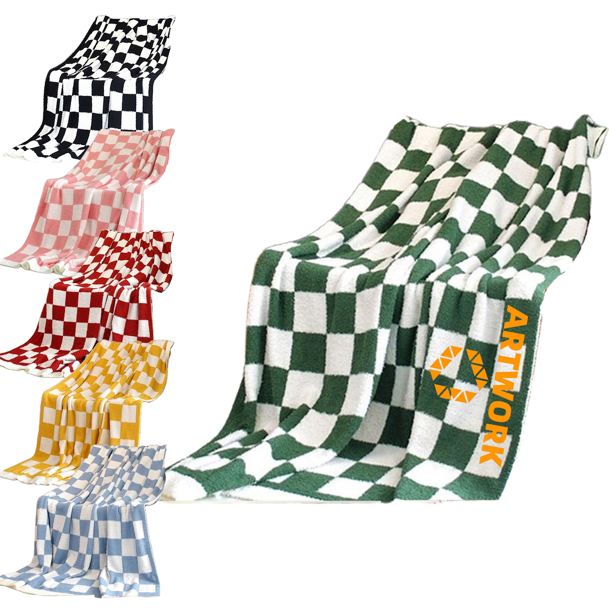 Cozy Soft Travel Couch Sofa Blanket 5