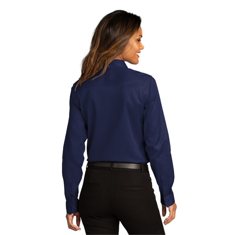 Port Authority Ladies Long Sleeve SuperPro React Twill Shirt. 26