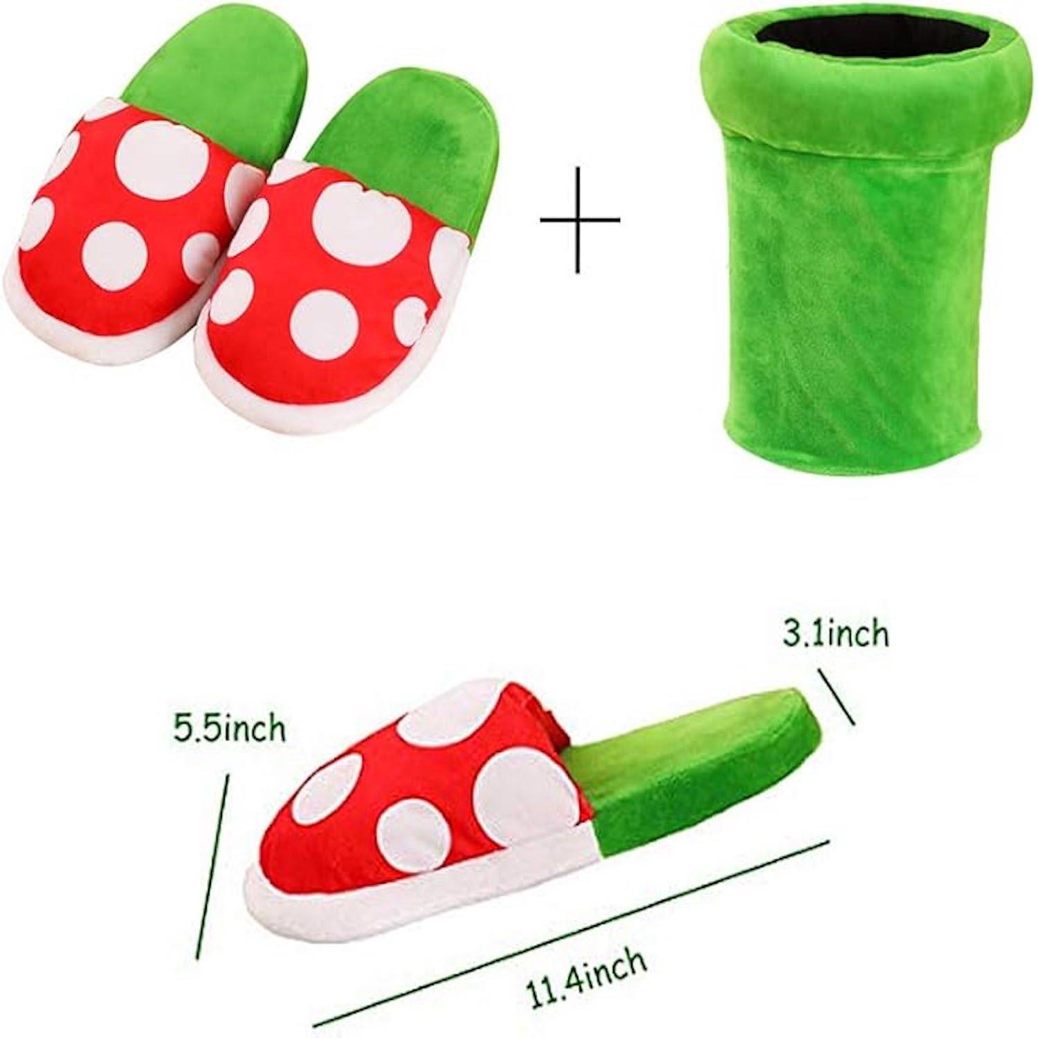 Cannibal Flower Cartoon Cotton Slippers 1