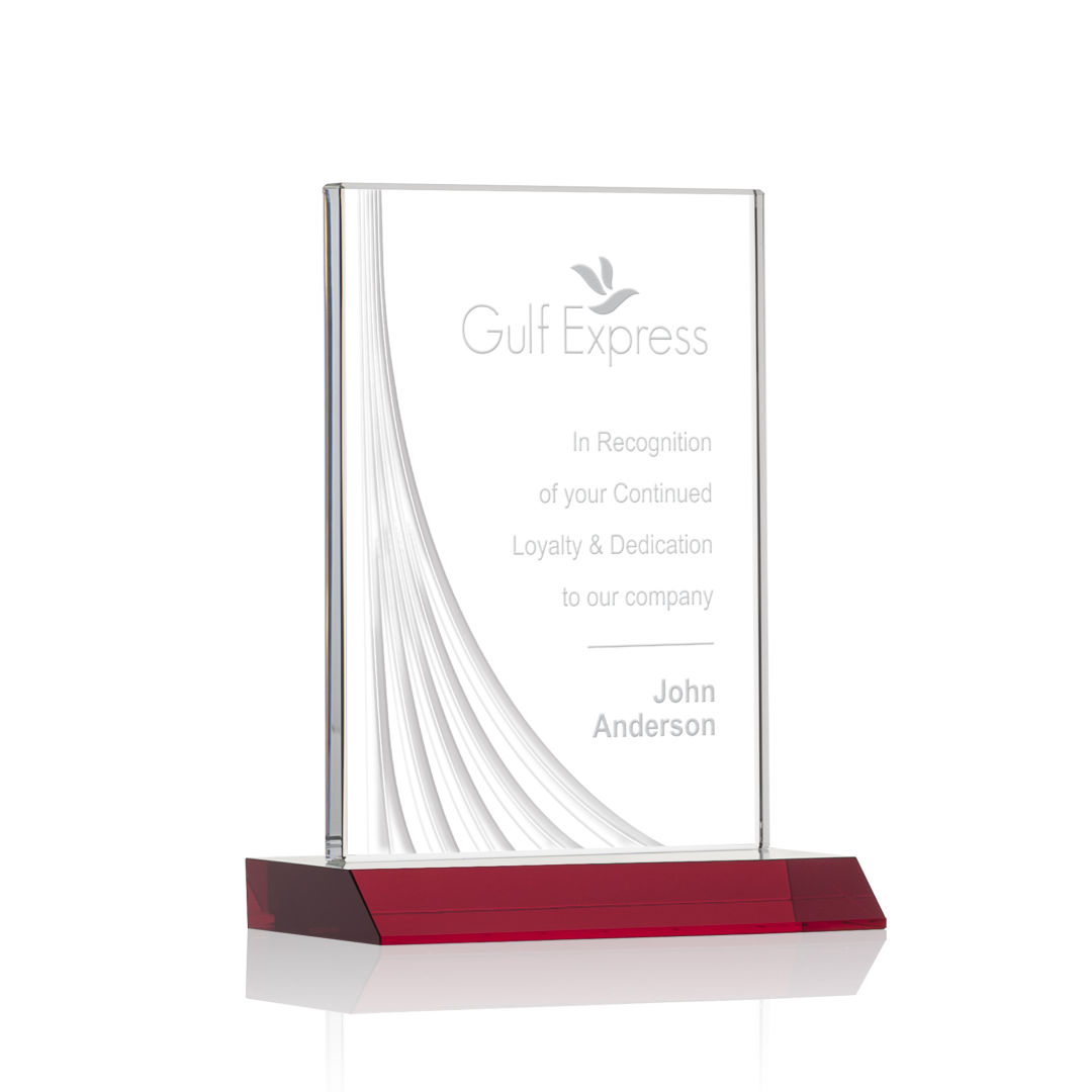 Leighton Liquid Crystal™ Award - Red 6