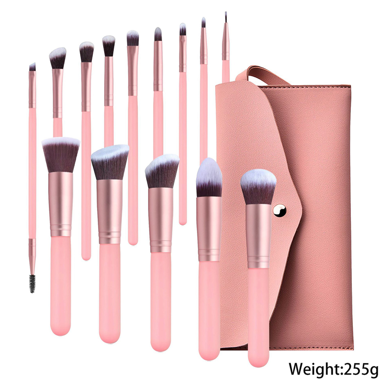 Premium Synthetic 14PCS Makeup Brush Set 2