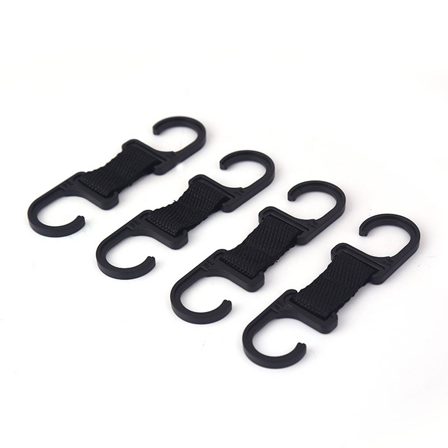 4pcs Car Plastic Automotive Trash Bag Hooks 2