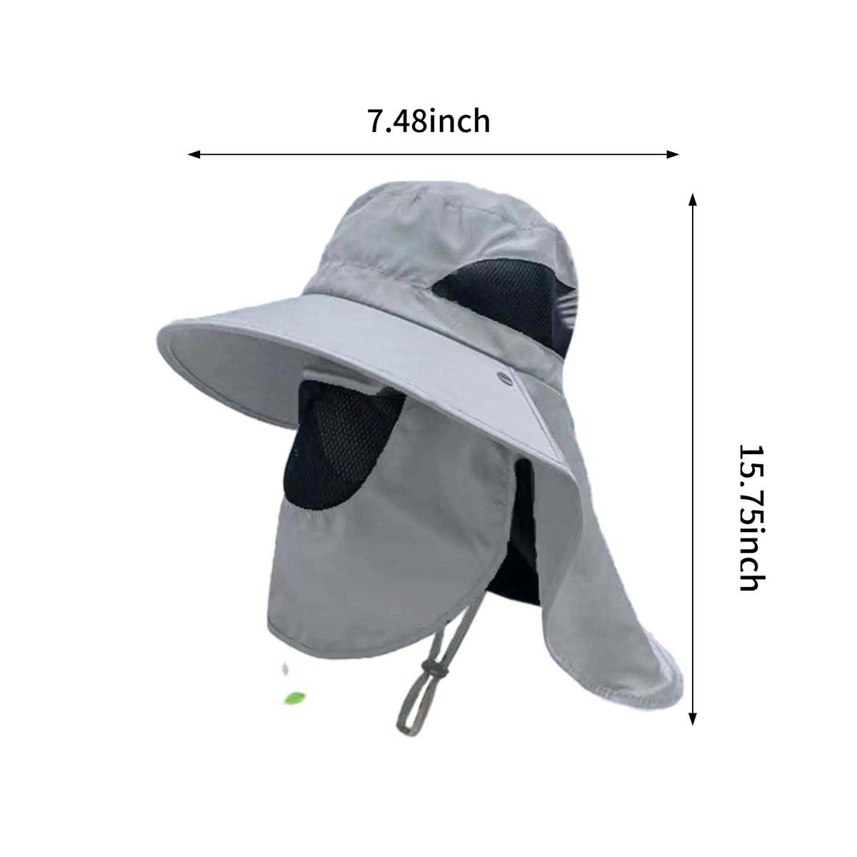 Travel Shawl Hat with Wide Brim Protection 5