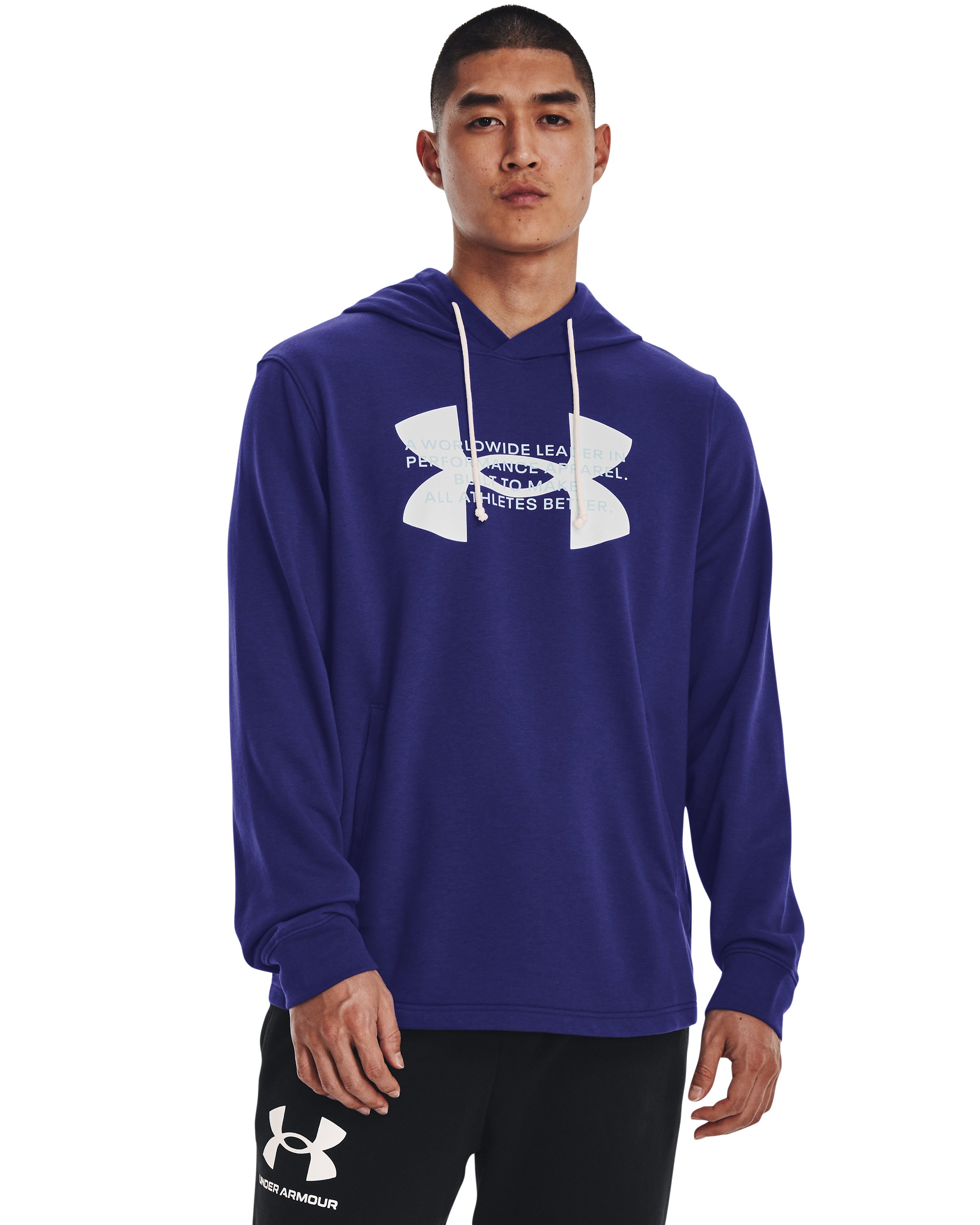 UA Rival Terry Logo Men's Hoodie 3