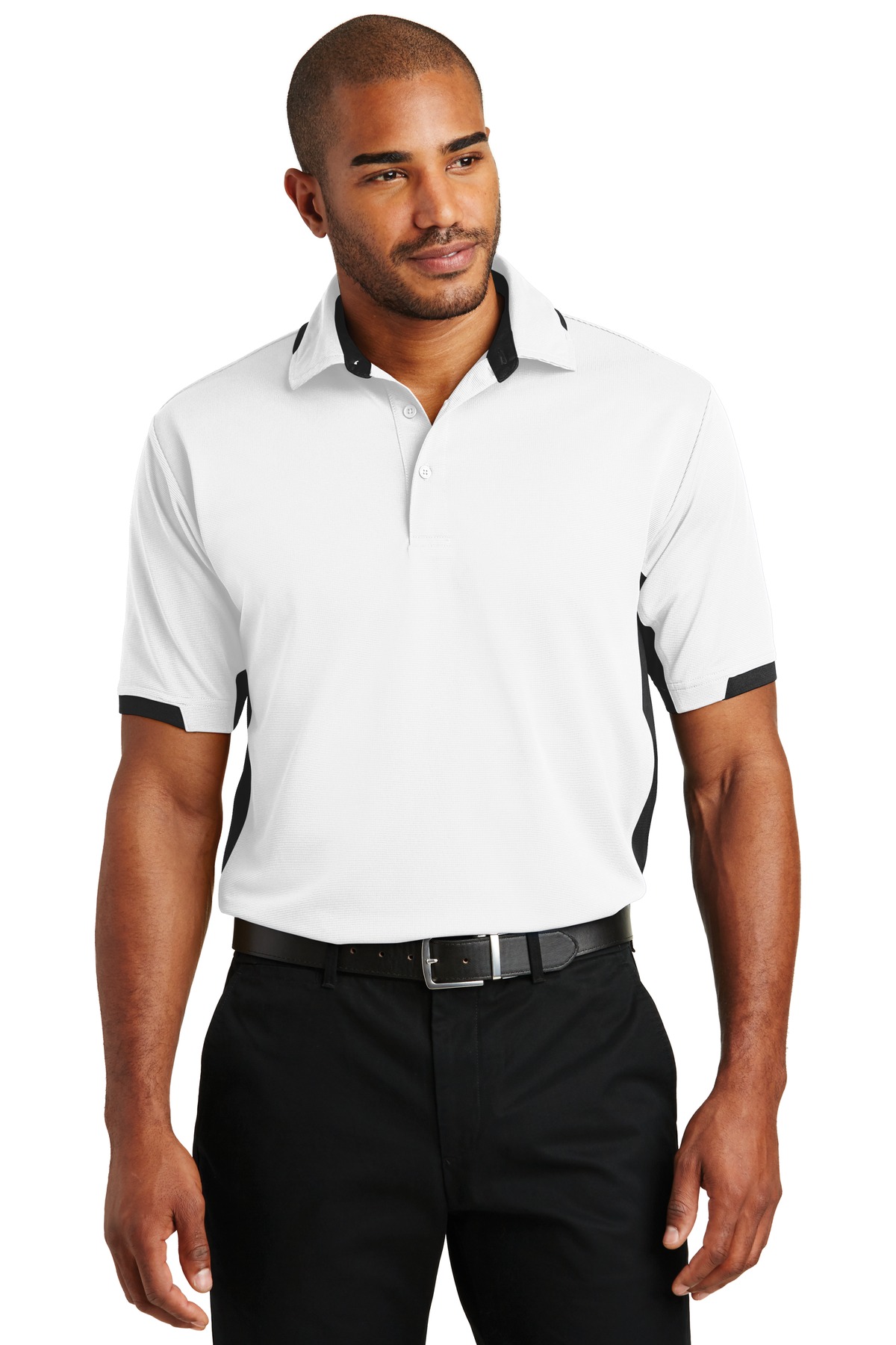 Port Authority Dry Zone Colorblock Ottoman Polo. K524 30