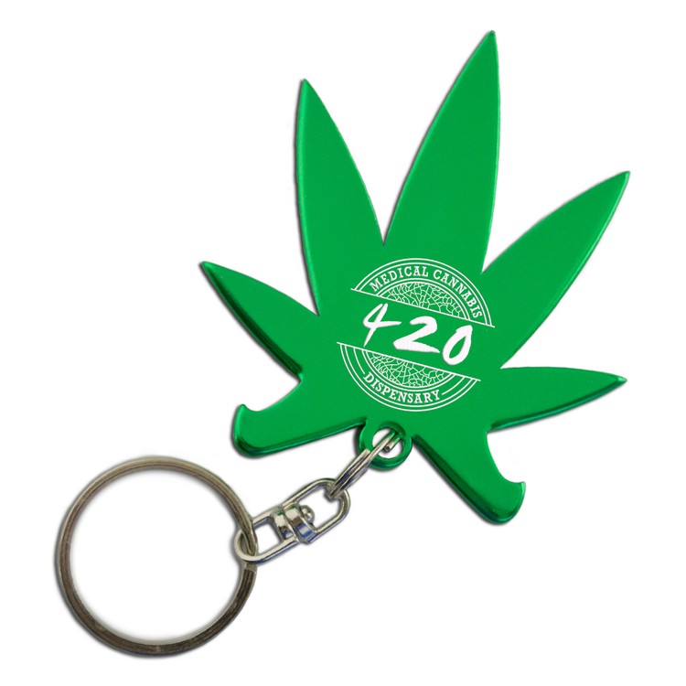 Cannabis Key Chain / Bottle Opener 3