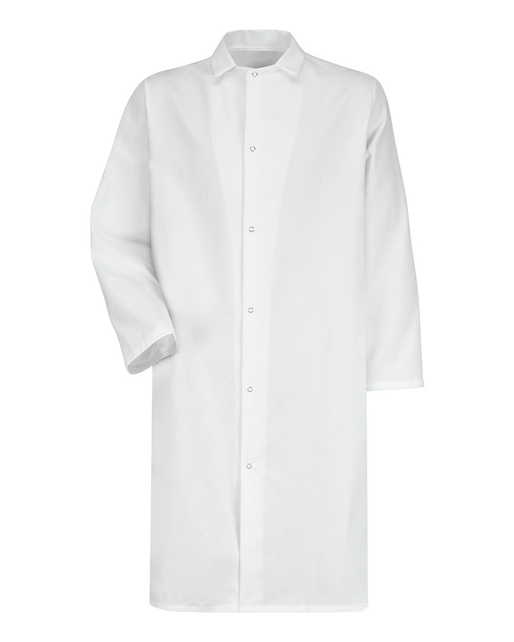 Unisex Gripper - Front Butcher Frock - No Pockets - 4006 4