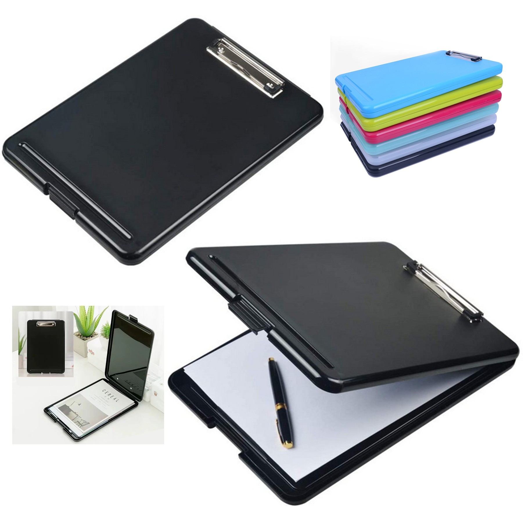 Slim Clipboard Storage Box 3