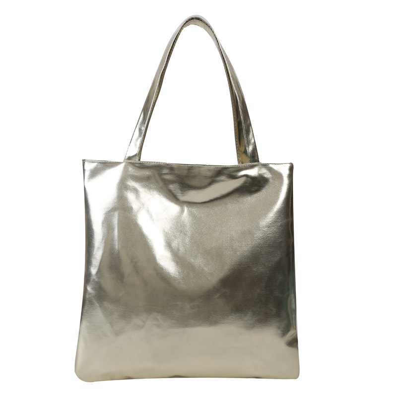 Laser Fashion Candy Color Single Shoulder Tote Bag, custom tote bag with logo imprint 5
