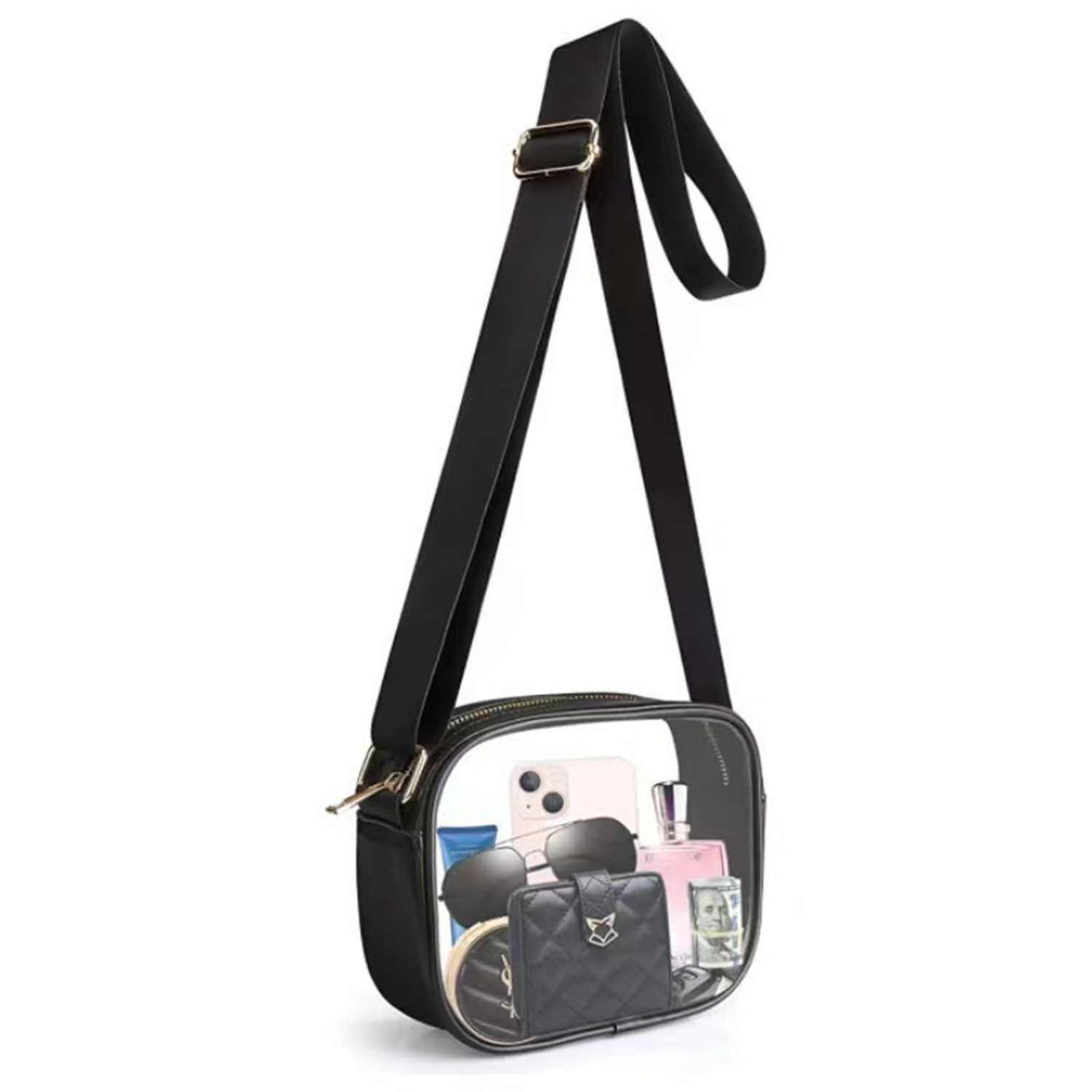 PVC Transparent Crossbody Bag 3