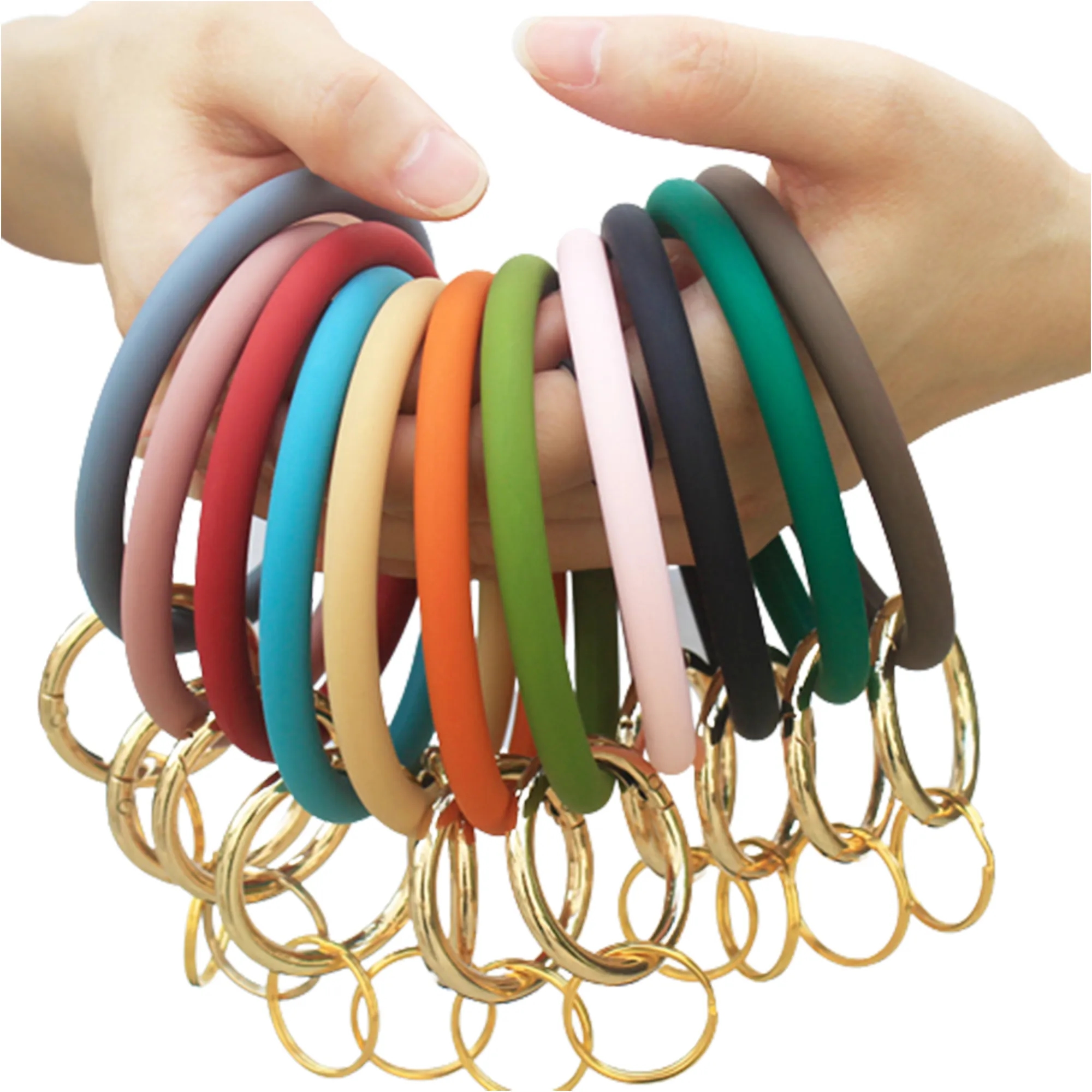 Silicone Bangle Keyrings 2