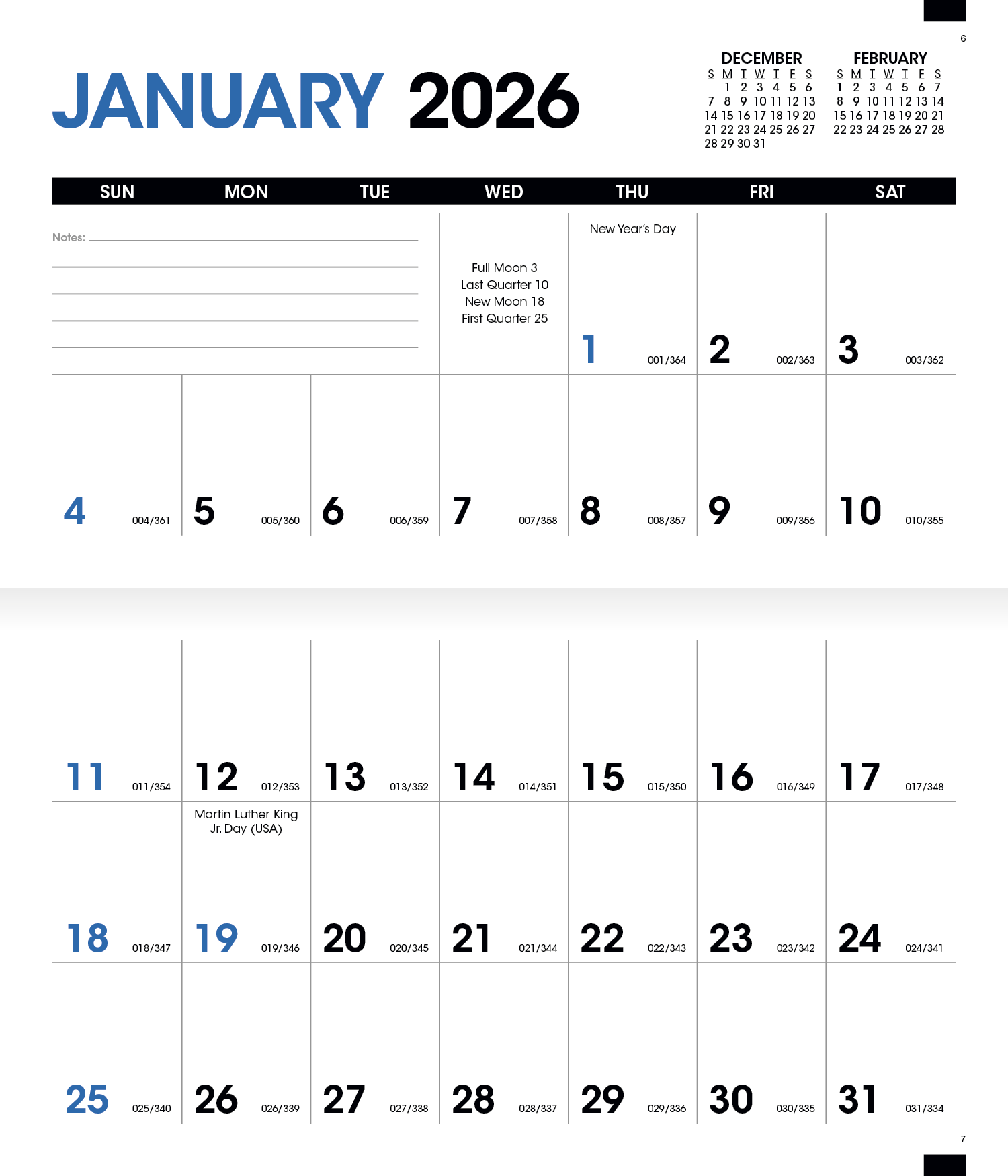 Triumph® Calendars Pocket Planner with Custom Cover