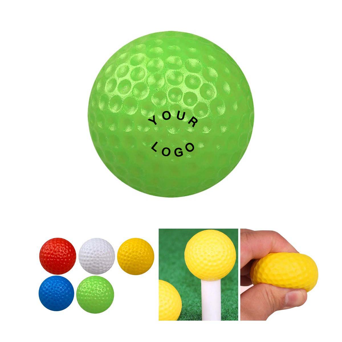 Durable Practice Golf Ball for Training and Backyard Use 2
