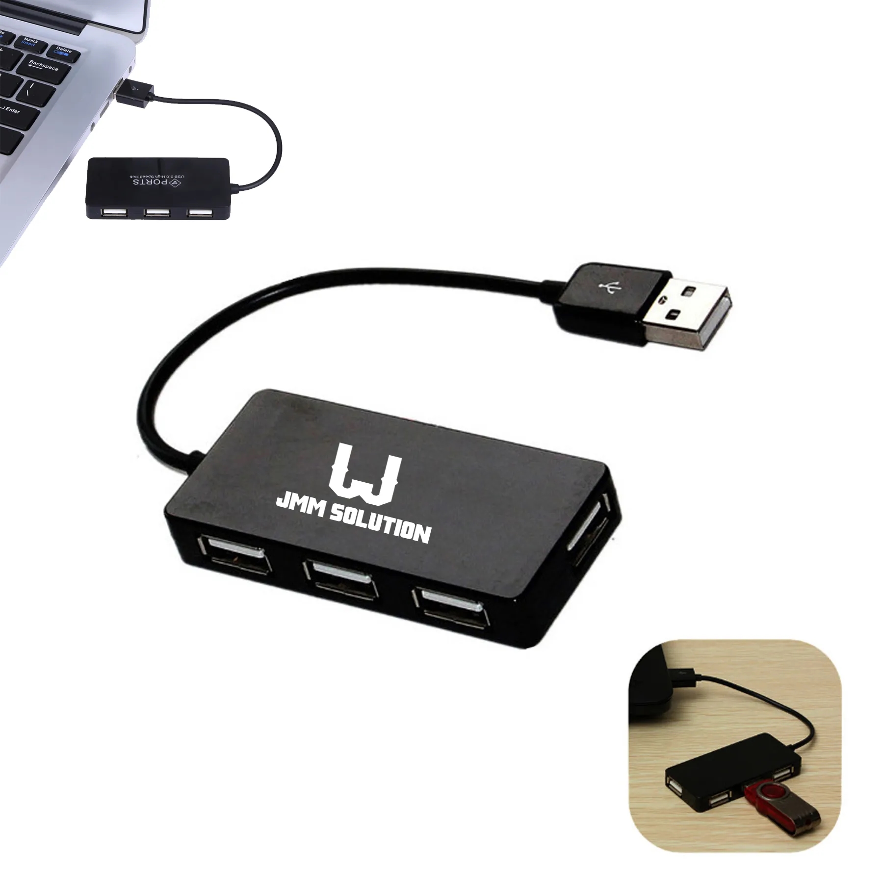 4-Port USB Hub 2.0 1