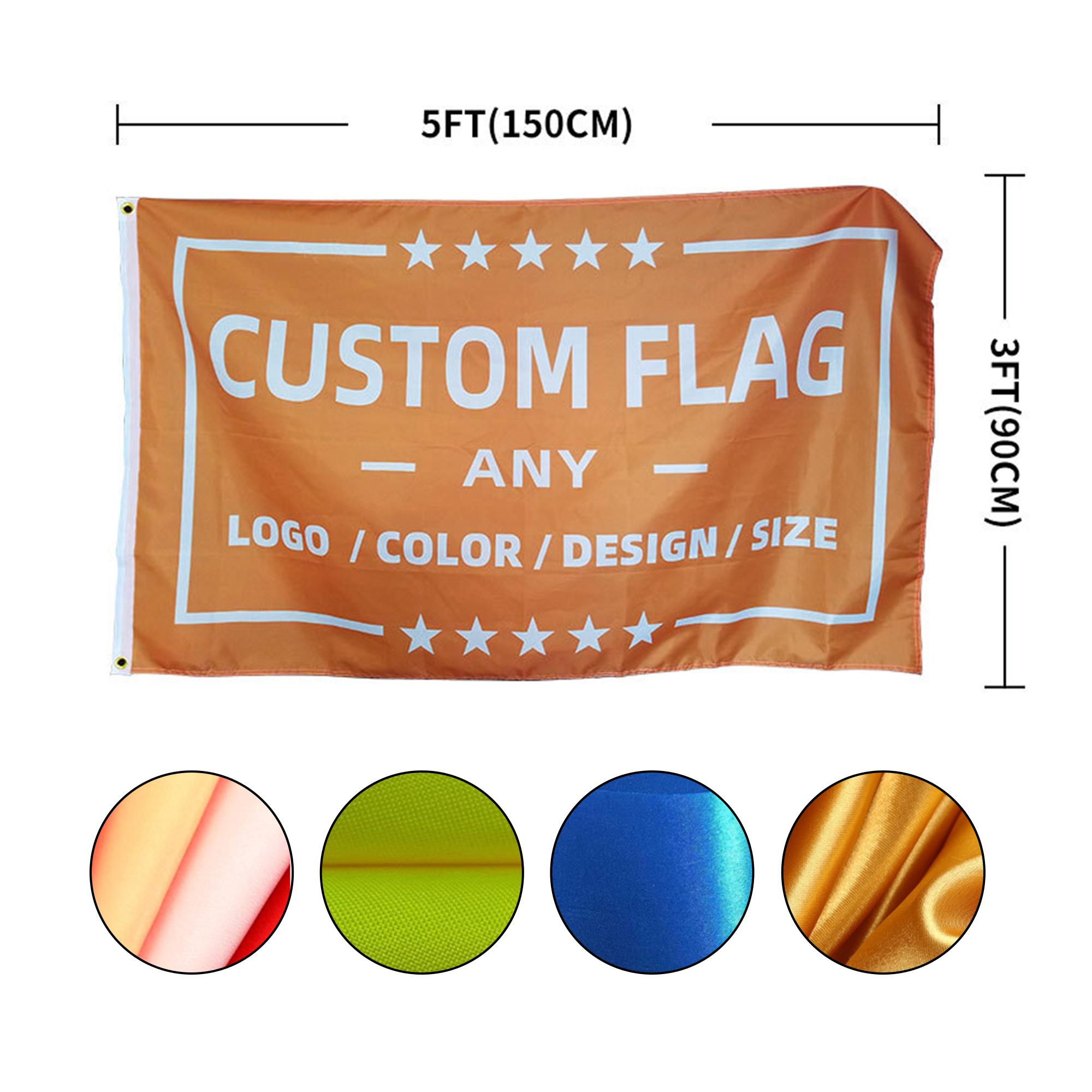 Custom Double Side Flag Garden Banner 3