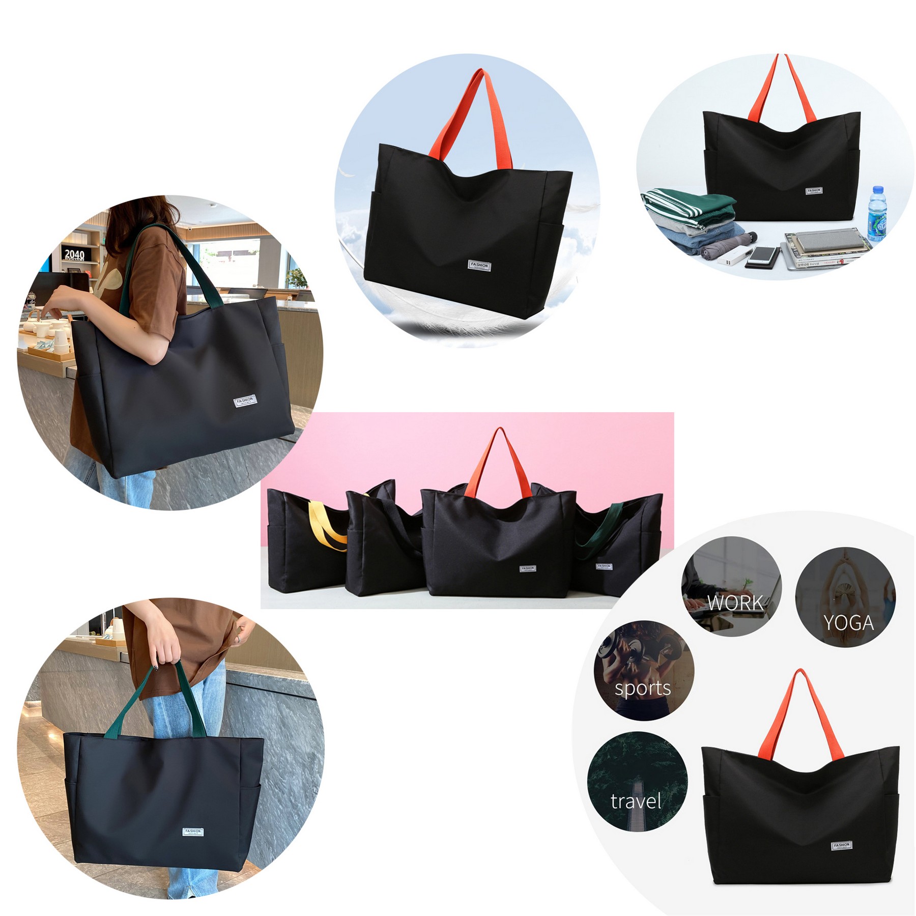Large Capacity Multifunctional Tote Bag 4